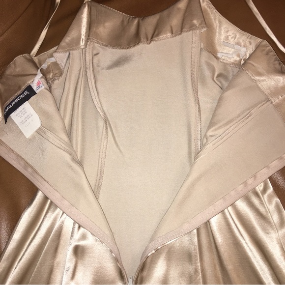 Maurices size 3 vintage from 90s satin mini dress made in USA - Picture 3 of 9